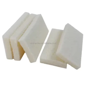 Kitchen Cleaning Scouring Pad White Abrasive Scrub Pad Dishwashing and Cleaning