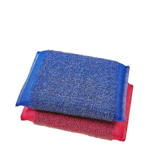 Kitchen Cleaning Scrub Sponge With Scouring Pad