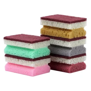 Kitchen Cleaning Sponge Magic Cleaning Biodegradable Loofah like Utensils Washing Sponge Dish Scrubber Sponge for Kitchen