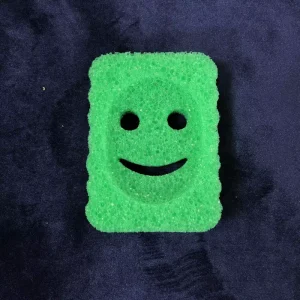 Kitchen Cleaning Tool Household Dish Wash Sponges Colored Scouring Pads Eco-Friendly 11.5x7x2cm