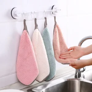 Kitchen Cleaning Towels Set Multipurpose Household Kitchen Microfiber Cleaning Cloth