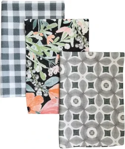 Kitchen Cloth Dish Towel 100% Cotton Embroider Sublimation Kitchen Towels