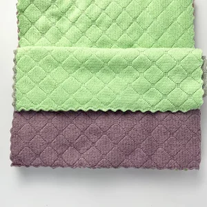 Kitchen Coral Velvet Dish Towel Double sided Thickening Absorbent Dish Towel Household Cleaning Cloth Absorbent Oil Towel