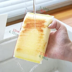 Kitchen Dish Pot Scrubber Sponges Soft Dishwashing Cleaning Scouring Pad