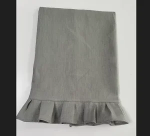 Kitchen Dish Towel with Ruffle Hem Design for Kitchen Decoration Super Absorbent 100% Natural Cotton Kitchen Towel