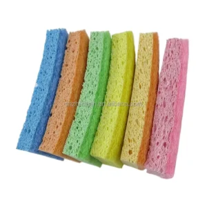 Kitchen Dish Washing Cleaning Wood Pulp Sponge Compressed Cellulose Sponge