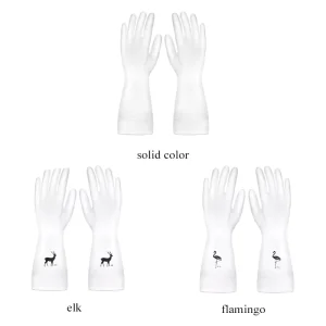 Kitchen Dish Washing Gloves Household Dishwashing Gloves Rubber Gloves for Washing Clothes