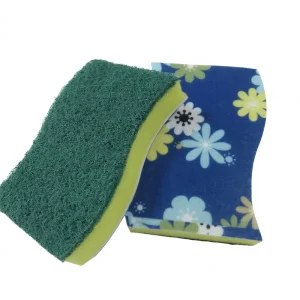 Kitchen Dishwashing Sponge Non Scratch Dishes Scouring Pad Sponge