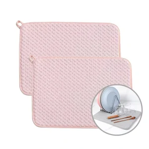 Kitchen Drainage Mat Absorbent Dish Drying Pad for Sink Counter