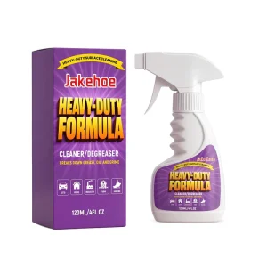 Kitchen Grease Remover Spray Cleaner Degreaser Removes Stubborn Grease Stainless Steel Hoods Cooktop Instant Oil Stain Dissolver