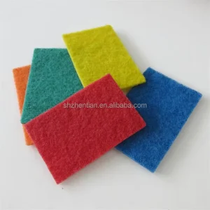 Kitchen Heavy Duty Cleaning Scrub Pads Abrasive Nylon Durable Polishing Scouring Pad Scourer for Kitchen Commercial Use