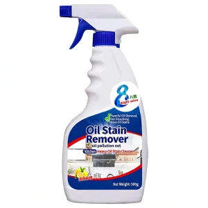 Kitchen Heavy Oil Stain Remover Fast Dissolving Grease Cleaner with Lemon Scent New Upgraded Formula