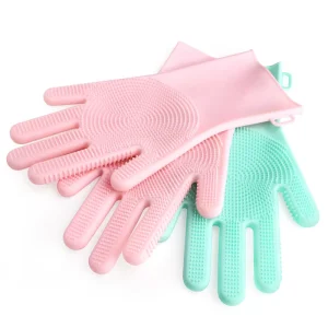 Kitchen Household Cleaning Dishwashing Safety Work Rubber Latex Gloves