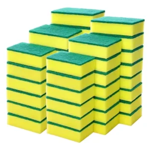 Kitchen Magic Cleaning Sponge Rectangle PU Sponge Scouring Pad Sponges for Dishes Cleaning