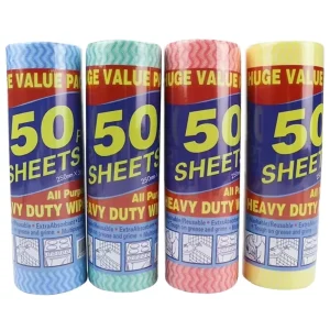 Kitchen Non-woven Disposable Cleaning Cloth Tissues Lazy Rag Dish Cloth Absorbent Paper Towel Kitchen Towel Cleaning Cloth Rags