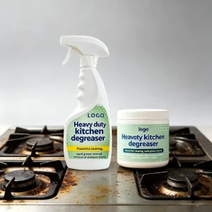 Kitchen Oil Stain Remover Liquid All Purpose Cleaner Spray Powerful Degreaser for Grease Dissolution Stovetops 30% 50% Active