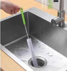 Kitchen Sink Bath Tub Toilet Remover Cleaning Tool Pipeline Dredging Brush Sewer Hair Cleaner Sink Drain Overflow Brush