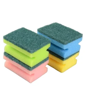 Kitchen Sponge Cleaning Cloths Sponge Scour Pad Cleaning Products