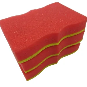 Kitchen Thick Scrub Sponge Dish Pan Pot Washing Scrub Sponge Cleaning Scouring Sponge Pads