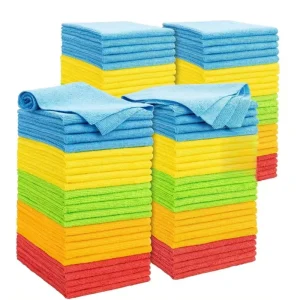 Kitchen Towel Antibacterial Eco Friendly 400gsm Quick Dry Soft Touch Microfiber Home Restaurant Kitchen Daily Cleaning Use
