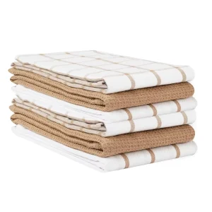 Kitchen Towels Set Cotton Dish Towels for Drying Dishes Kitchen Hand Tea Towels Quick Drying Kitchen Towel