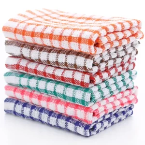Kitchen Towels and Dishcloths Set Bulk Cotton Dish for Washing Dishes Rags Everyday Cooking Baking