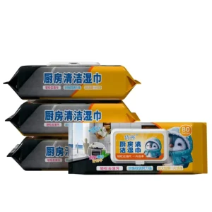 Kitchen Wipes Strong Degreasing Household Disposable Special Cleaning Heavy Oil Range Hood Wet Wipes