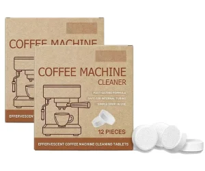 LK Disposable Coffee Machine Cleaner Descaler Tablets Model LK HW 12 Count 50% 80% Active Ingredient Compatible Most Coffee