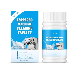 LUCHAO Coffee Machine Cleaning Tablets Universal Daily Gentle Cleaner for Stains and Limescale