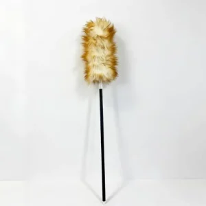 Lambswool Feather Duster with Extendable Handle Anti Static Shearling Duster Head for Cleaning Cars Ceiling Fans Furniture