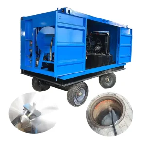 Large High Pressure Cleaner Sewer Drain Pipe Cleaning Machine
