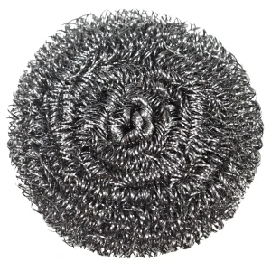 Large Stainless Steel Ball Kitchen Scrubber Sustainable Dishwashing Pot Scouring Pad with High Water Absorption