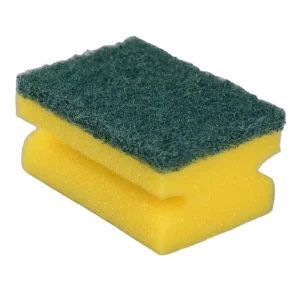 Latest Factory Direct Sale Eco Friendly Kitchen Cleaning Sponge with High Absorption Custom Shape & Scouring Pad for Washing