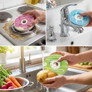 Latest Home and Kitchen Products Sponge Polishing Pads Eco Friendly Cellulose Kitchen Sponges