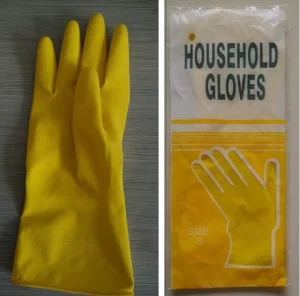 Latex Medium Thickness Household Kitchen Dish Washing Gloves