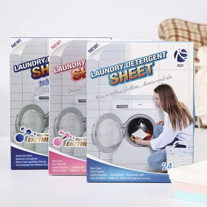 Laundry Detergent Sheets Instead of Laundry Washing Powder Soft 3in1
