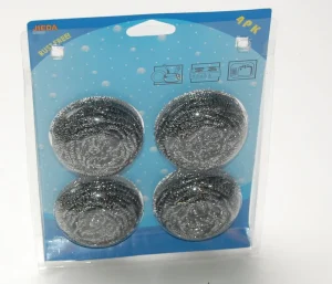 Lavender Kitchen Sink Cleaning Balls Stainless Steel Scrubbing Sponges Scouring Pads