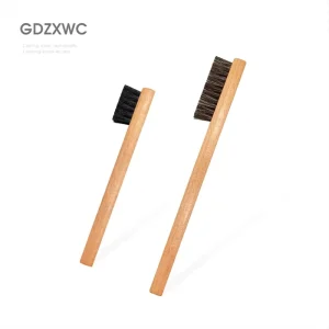 Leather Surface Silverware Cleaning Brushes Beech Wood Nature Hand Tool 150/200mm Length Bristles Climbing Brush