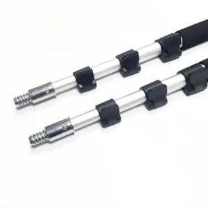 Length Customized Professional Duster Aluminum Extension Pole with Smart Lock