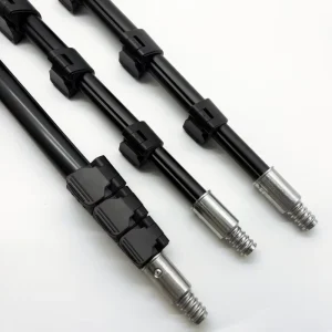 Lightweight Durable Aluminum Telescoping Extendable Pole for Flagpoles Tent Supports Cleaning Tools