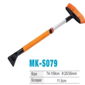 Lightweight Extendable Car Snow Broom Ice Scraper Multifunctional Auto Windshield Snow Cleaning Tool