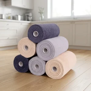 Lint Free Disposable Microfiber Cleaning Cloth Water Absorbent Kitchen Towel Multi Use Dishcloth for Polishing Glassware