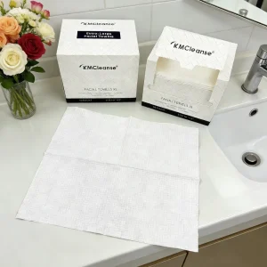 Lint Free Dry Wipes Disposable Facial Cloth Soft Cleansing Towel for Beauty Salon