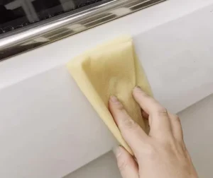 Lint Free Dust Removal Fabric Microfiber Cleaning Cloth for Surface Preparation