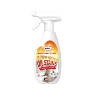Liquid Oil Cleaner for Kitchen Range Hood and Stove Heavy Duty Degreaser Spray Bottle