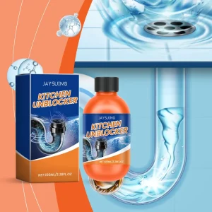 Liquid Pipe Dredging Agent for Kitchen Toilet Sewer Oil Stain Removal Sink Drain Pipe Tool