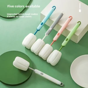 Long Handle PP Cleaning Brush for Household Cup and Bottle Decontamination