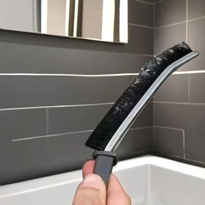 Long Handle Plastic PP Tiles Grout Cleaner Brush Deep Tile Joint Scrubber with Nylon Bristle for Kitchen Floor Cleaning