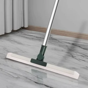 Long-Handle Telescopic Magic Broom Silicone Floor Wiper Squeegee Strip for Window Glass Cleaning Brush for Household Bathroom