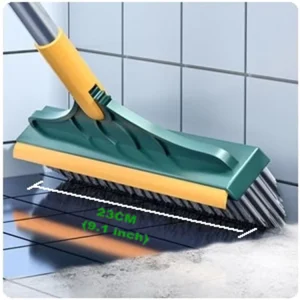 Long Handle Triangle Floor Brush with Gap Cleaning Feature PP Material for Removing Dirt in Bathroom Dead Angles Scraper Brush